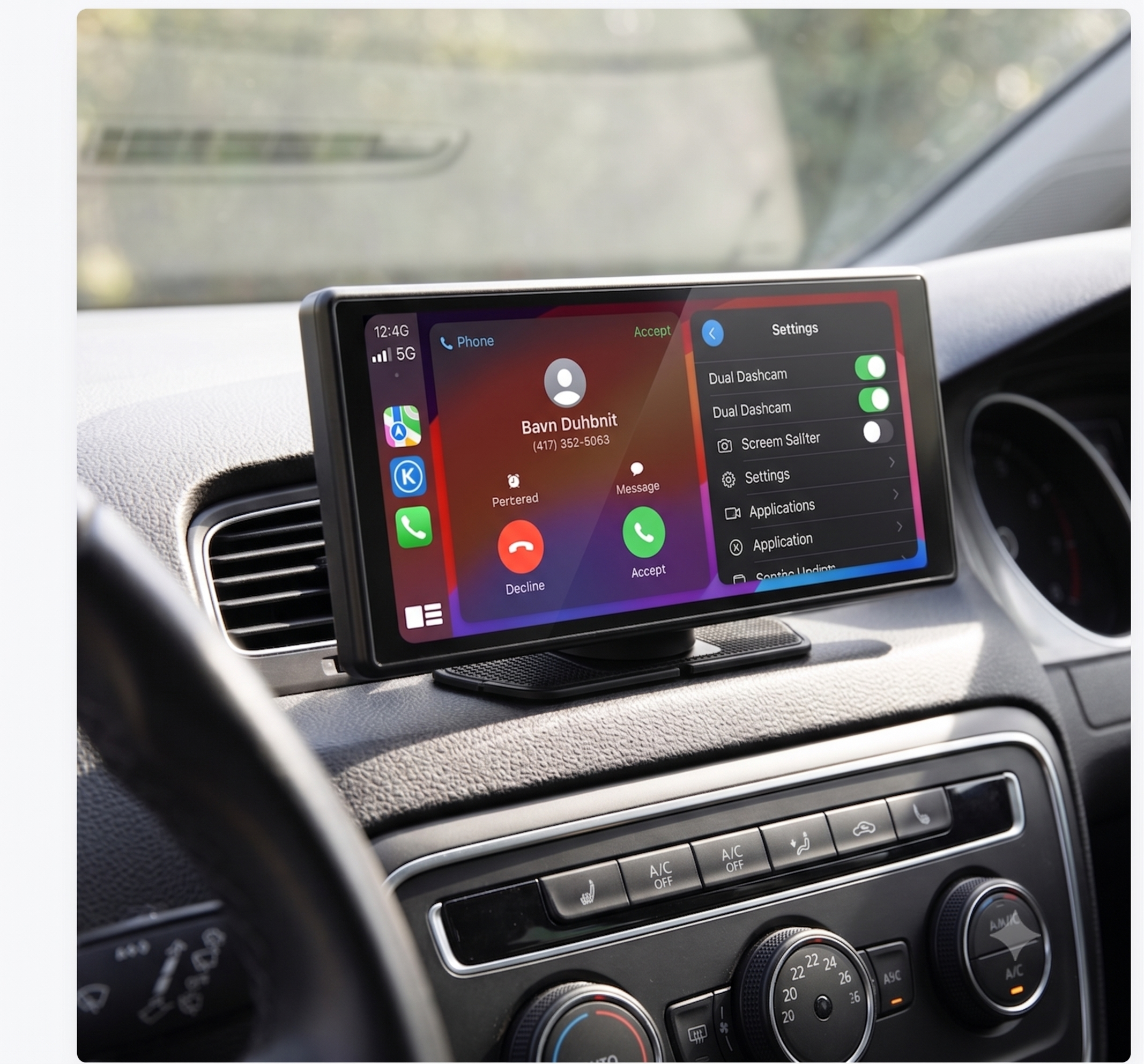 DriveSync Pro™ - Écran Panoramique 4K